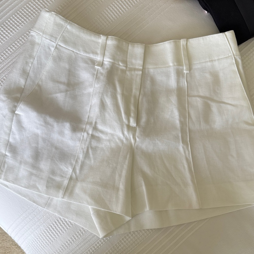 J. Crew High Waist White Women's Shorts